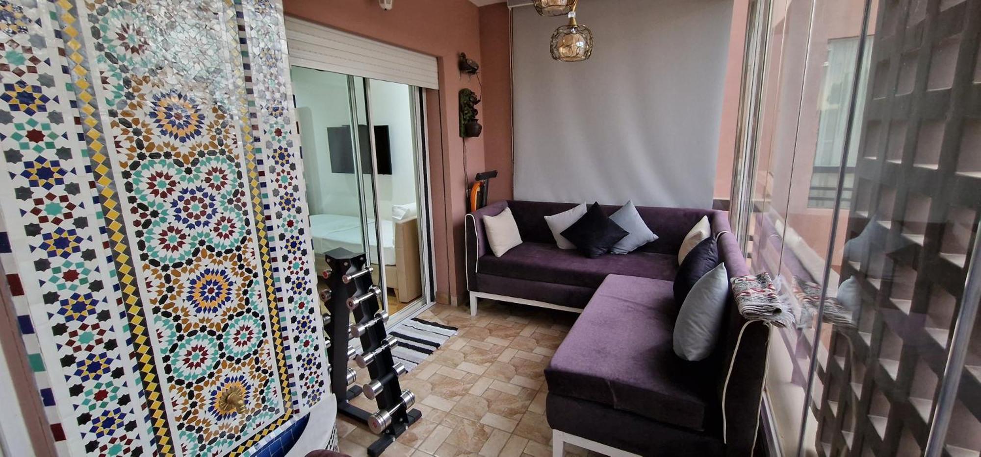 Magnifique Appartement A Riad Garden Marakeş Dış mekan fotoğraf